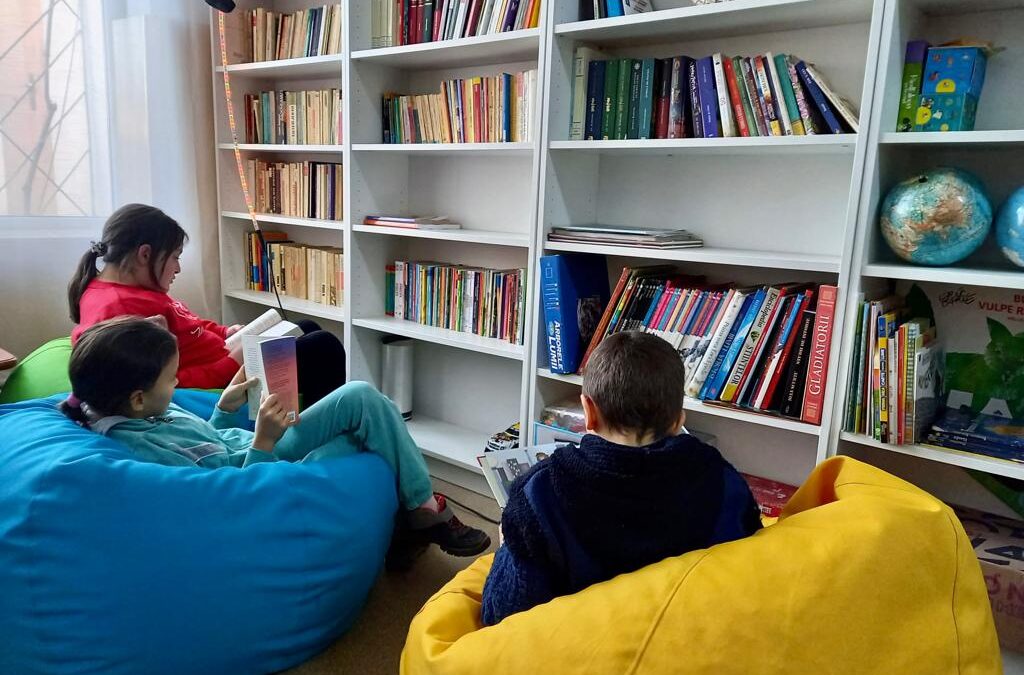Pechea: O bibliotecă nouă, cu dotări moderne pentru acces la educație digitală